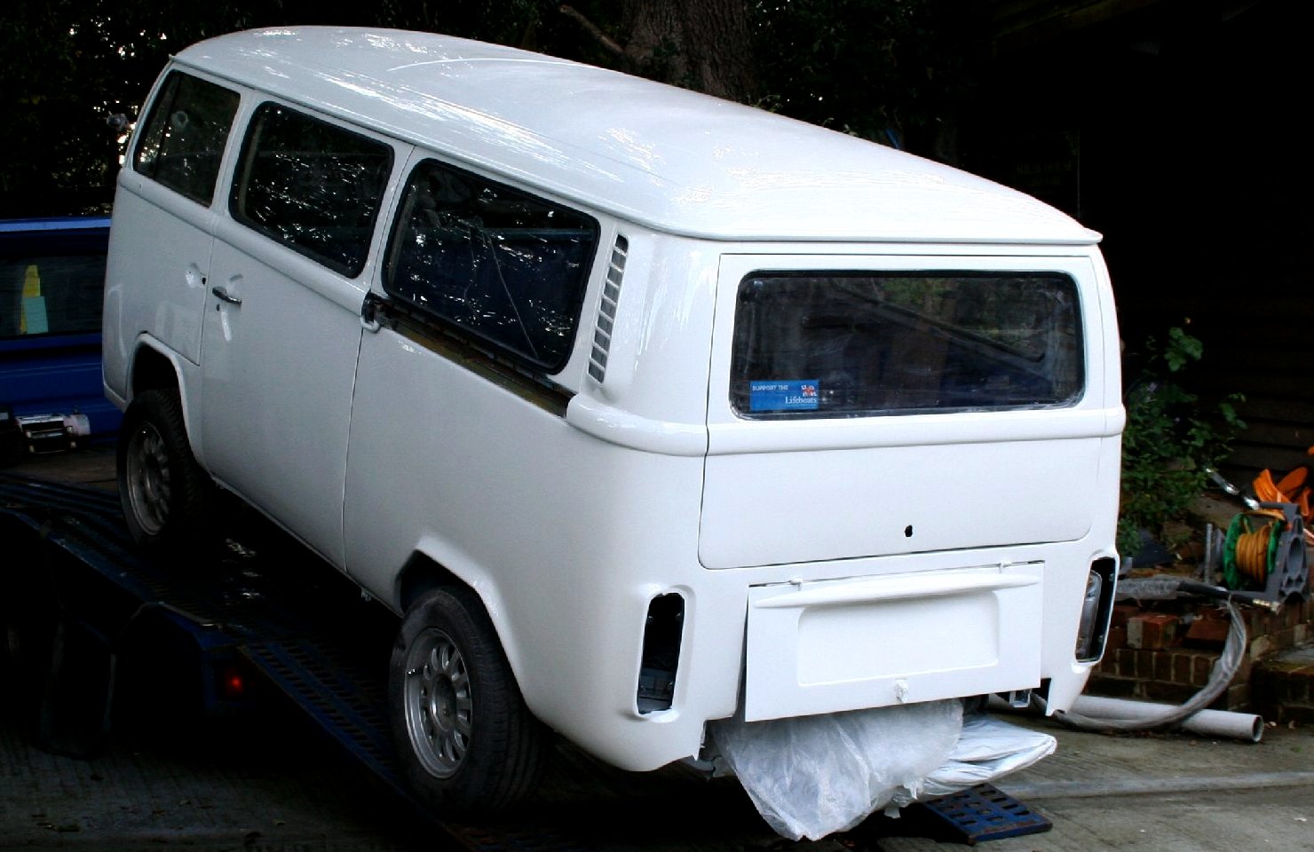 painted vw bus