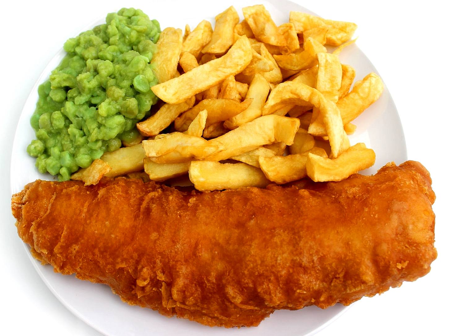 Cod and chips with plastic microfibers please