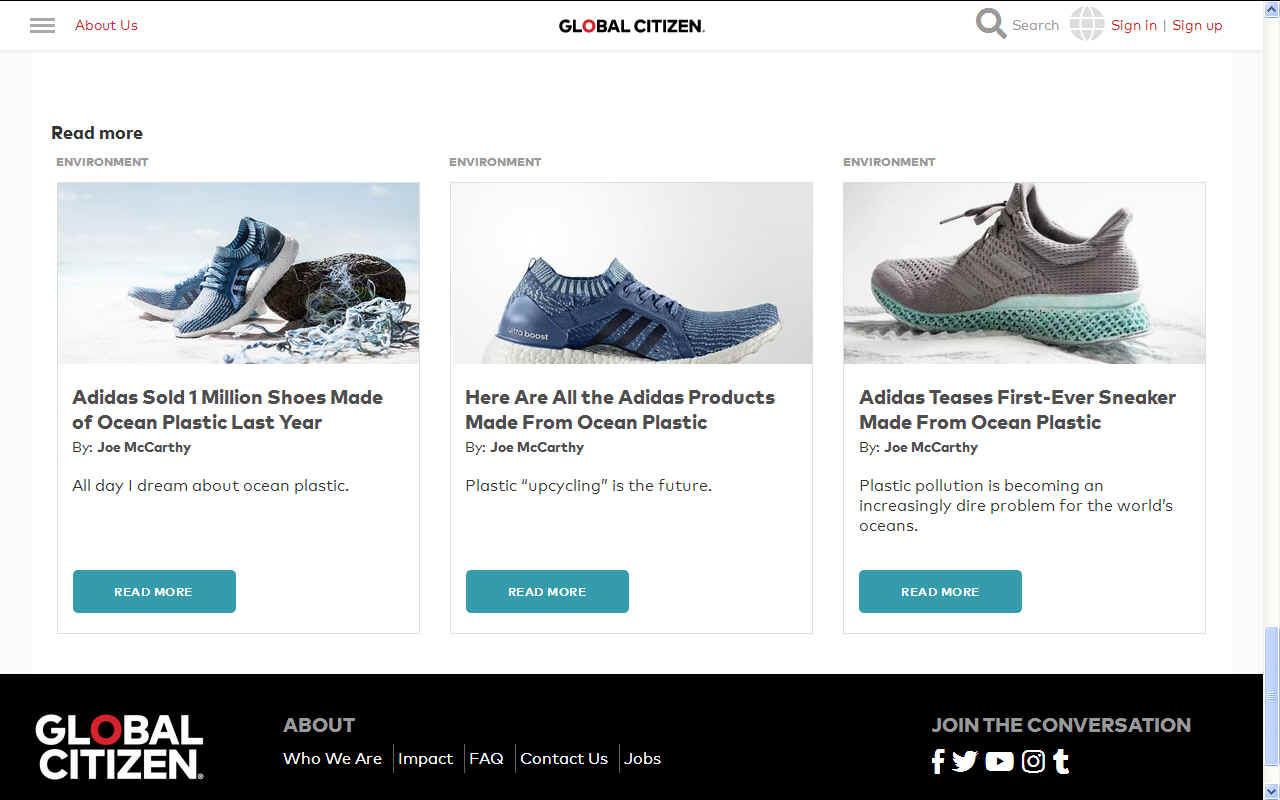 Adidas shoes made hot sale of ocean plastic