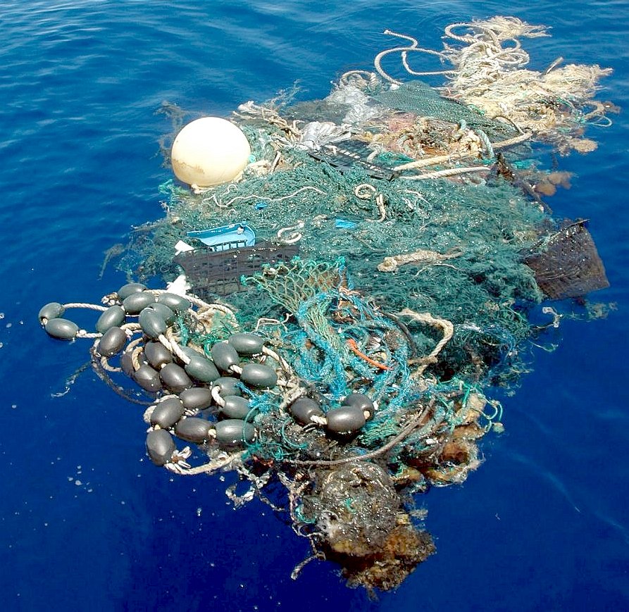 Ocean Conservationists Retrieve Huge Net of Ghost Fishing Net Off